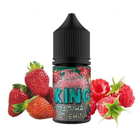 The Cannibals King Salt Raspberry Strawberry 30 ml