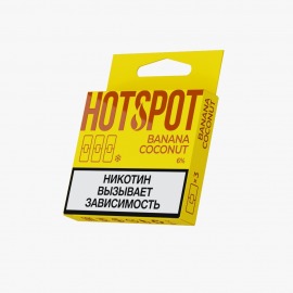 HotSpot for Juul Banana Coconut 50 мг x3