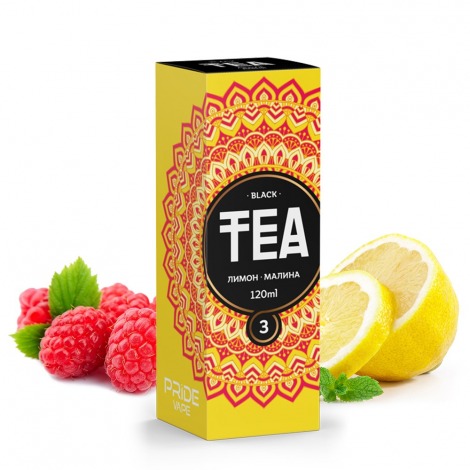 Tea Black Lemon Raspberry 120 ml