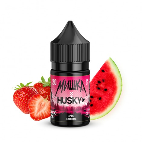 Mishka X Husky Salt Watermelon Strawberry 30 ml