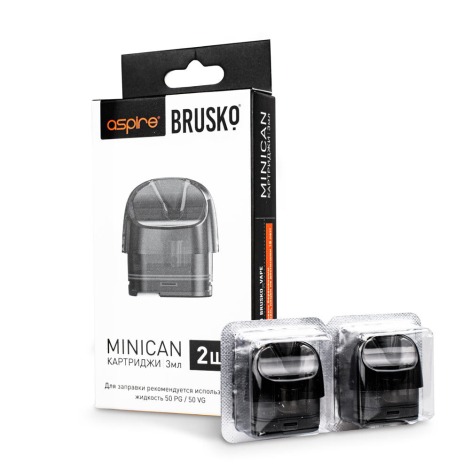 Brusko x Aspire Minican Original Pod Cartridge 3.0 ml