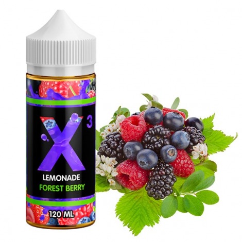 X-3 Lemonade Forest Berry 120 мл