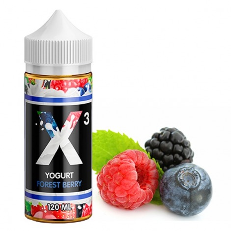 X-3 Yoghurt Forest Berry 120 ml