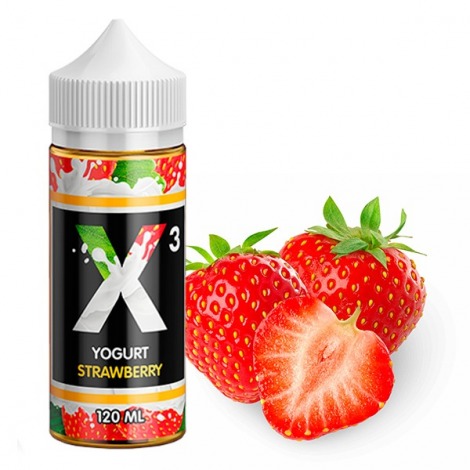 X-3 Yoghurt Strawberry 120 мл