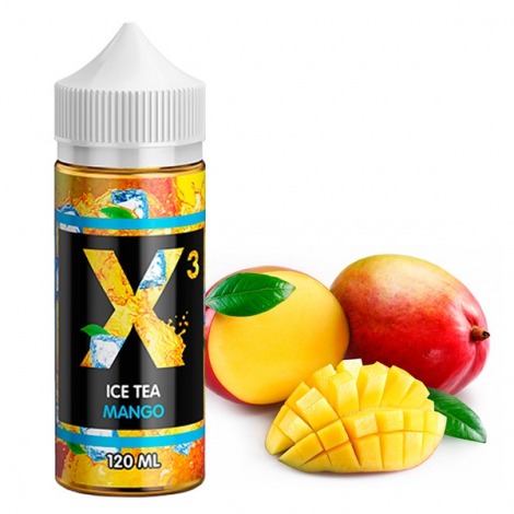 X-3 Ice Tea Mango 120 ml