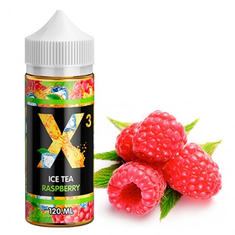 X-3 Ice Tea Raspberry 120 ml