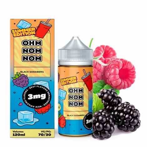 Ohm Nom Nom Black Sodaberg 120 ml